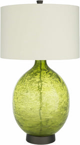 Westview Lime Green Glass Table Lamp-Lighting-Parc Decor