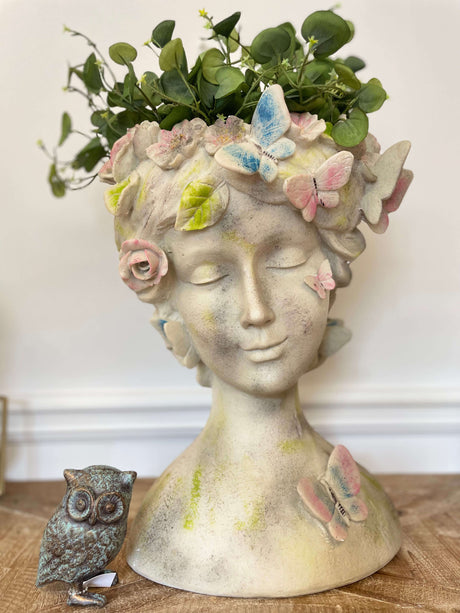 Whimsical Butterfly Goddess Planter-Planter-Parc Decor