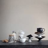 White Glazed Stoneware Mug-Drinkware-Parc Decor