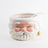 White Santa Punch Bowl & Ladle-Punch Bowl-Parc Decor