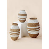 White Striped Buhera Basket