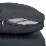 Wicker Outdoor Loveseat Sofa Table Set-Outdoor Furniture-Parc Decor