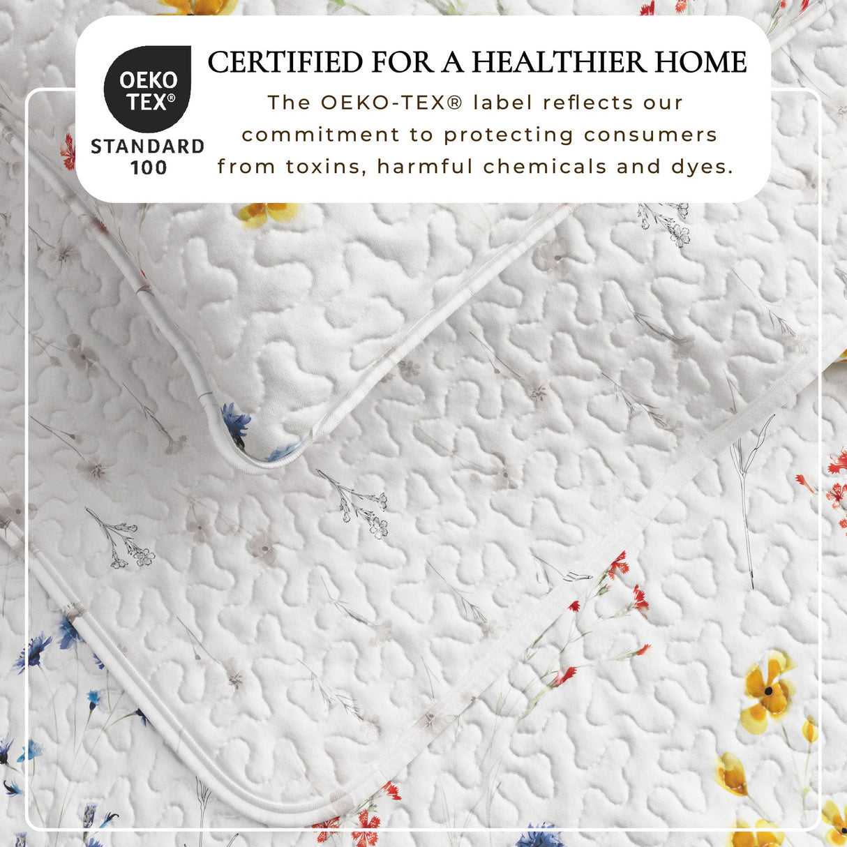 Wildflower Floral Quilt Set - Marianne Collection