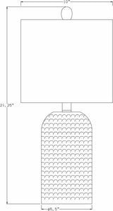 Willowdene Table Lamp-Lighting-Parc Decor