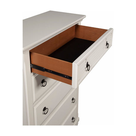 Winchester Chest, White-Dresser & Chest-Parc Decor