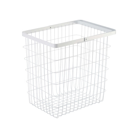 Wire Basket (15" H) - Steel-Laundry Basket-Parc Decor