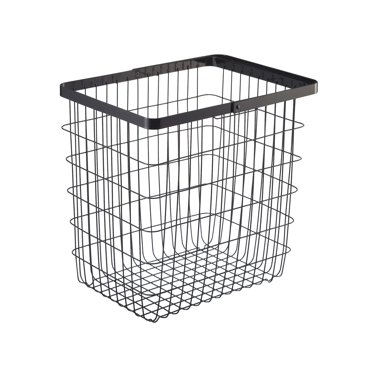 Wire Basket (15" H) - Steel-Laundry Basket-Parc Decor