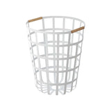 Wire Basket (18" H) - Steel + Wood