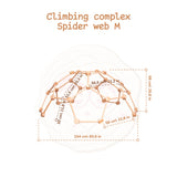 Wooden Climbing Dome-Playground-Parc Decor