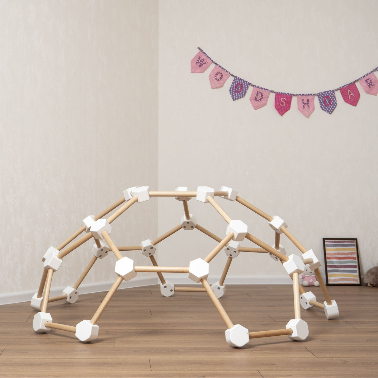 Wooden Climbing Dome-Playground-Parc Decor