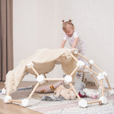 Wooden Climbing Dome-Playground-Parc Decor