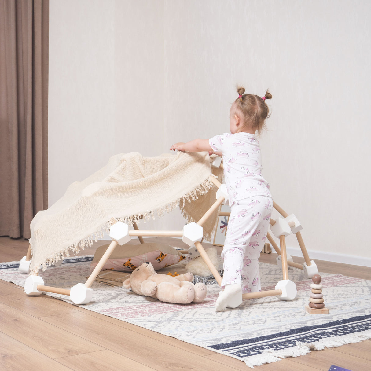 Wooden Climbing Dome-Playground-Parc Decor