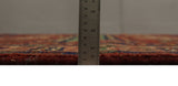 Wool Traditional Antique Style Wool Red and Blue Area Rug