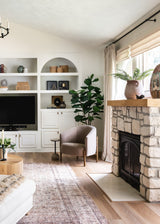 Woven Rattan & Wood Display Boxes with Glass Lid, Set of 2-Boxes-Parc Decor