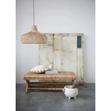 Wren Terracotta Planter with Rattan Handles-Planters-Parc Decor