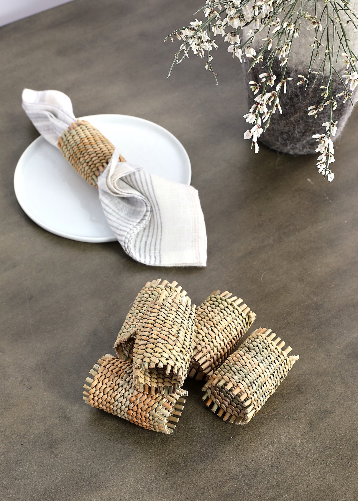 Xhosa Napkin Holders - Set of 4-Entertaining & Serving-Parc Decor