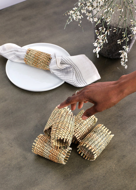 Xhosa Napkin Holders - Set of 4-Entertaining & Serving-Parc Decor