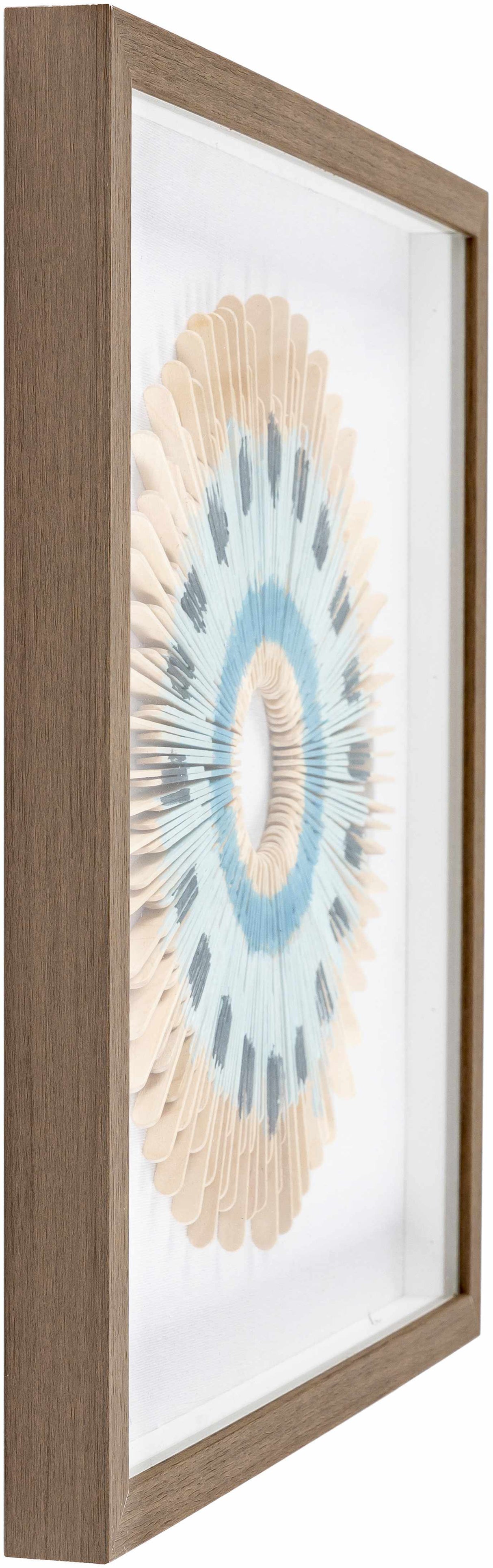 Yenice Natural Wood Geometric Wall Art Set Of Two-Decor-Parc Decor