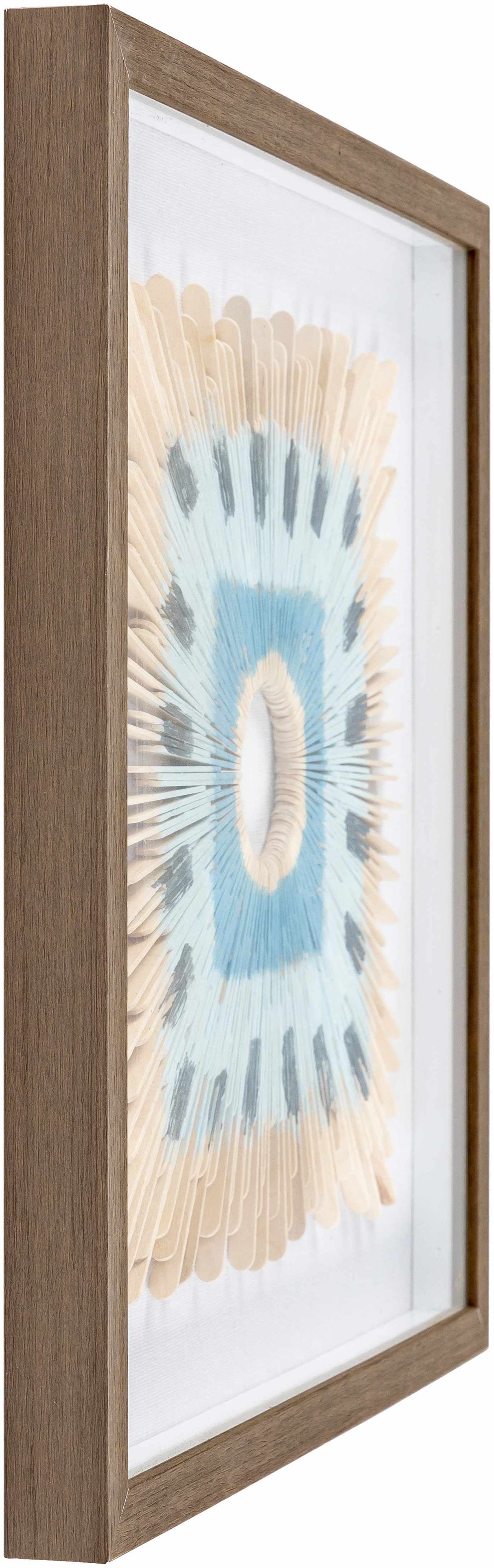 Yenice Natural Wood Geometric Wall Art Set Of Two-Decor-Parc Decor