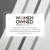 Decorative Cotton Stripe Bath Towel Set - Noelle Collection