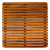 Yukon Teak Shower and Bathmat 24" x 24"