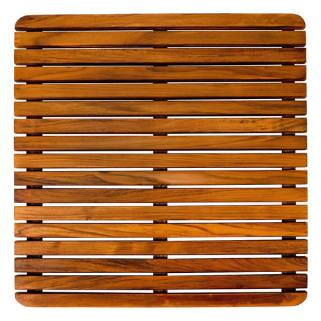 Yukon Teak Shower and Bathmat 24" x 24"