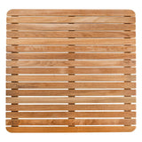 Yukon Teak Shower and Bathmat-Bath Mat-Parc Decor