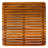 Yukon Teak Shower and Bathmat-Bath Mat-Parc Decor