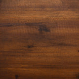 Zander Mid-Century Modern Acacia Outdoor Slat-Back Loveseat-Outdoor-Parc Decor