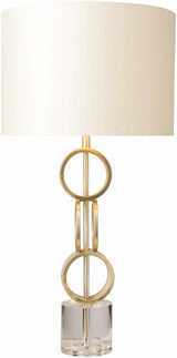 Zell Gold Crystal Table Lamp-Lighting-Parc Decor