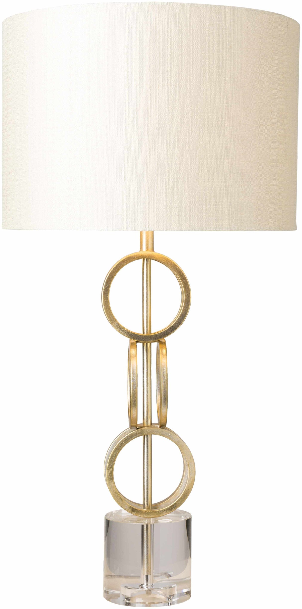Zell Gold Crystal Table Lamp-Lighting-Parc Decor