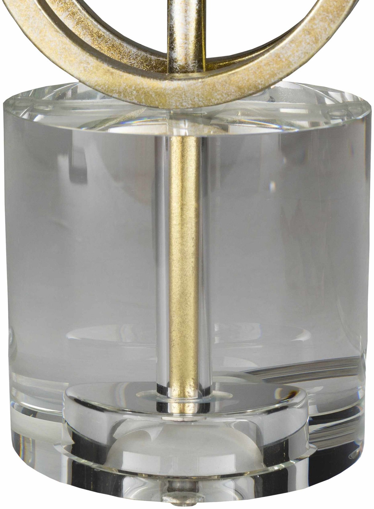 Zell Gold Crystal Table Lamp-Lighting-Parc Decor