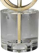 Zell Gold Crystal Table Lamp-Lighting-Parc Decor