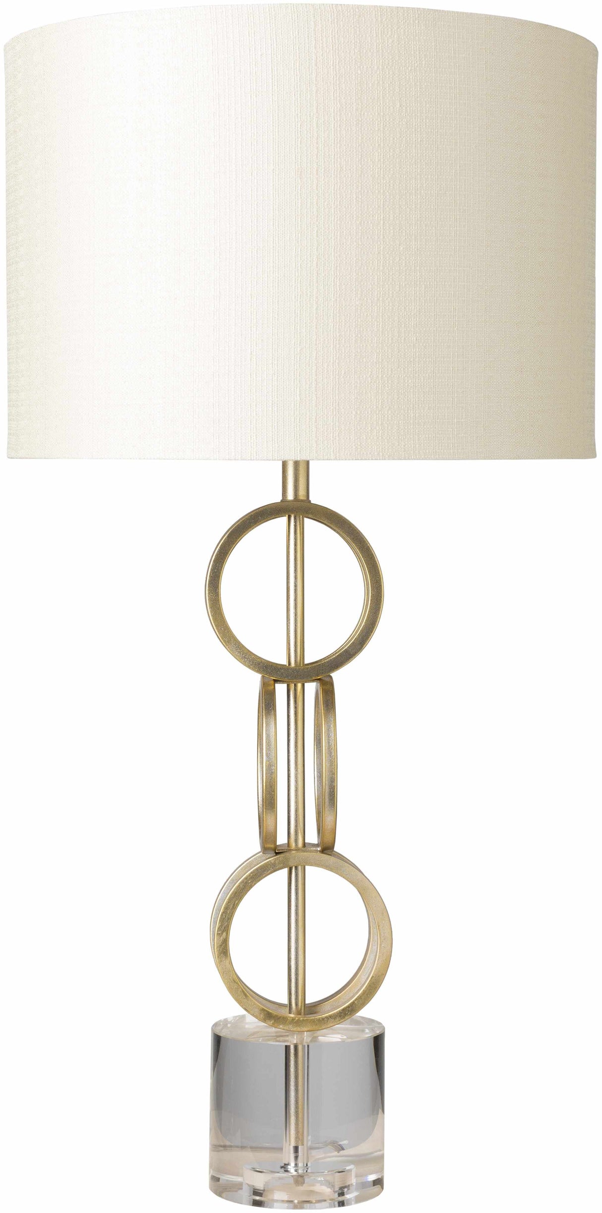Zell Gold Crystal Table Lamp-Lighting-Parc Decor