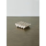 Zig-Zag Neutral Terrazzo Soap Dish