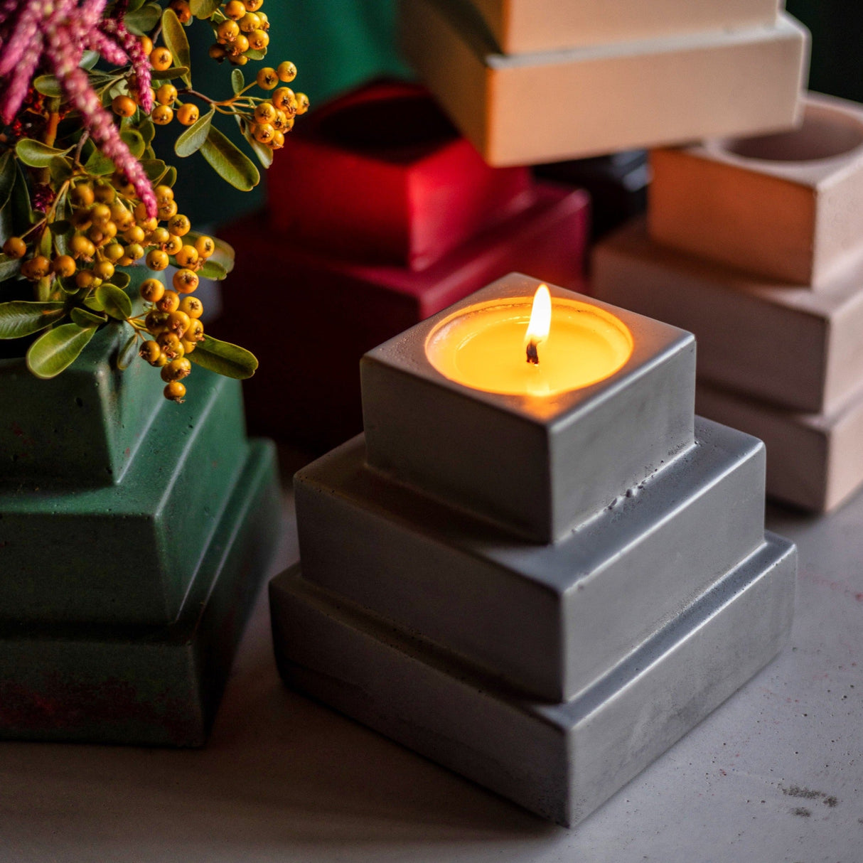 Ziggurat DIY Candle Kit-Home Decor-Parc Decor