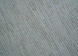 Zoha Custom Made Modern Style White And Beige Wool Rug