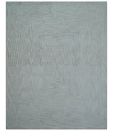 Zoha Custom Made Modern Style White And Beige Wool Rug